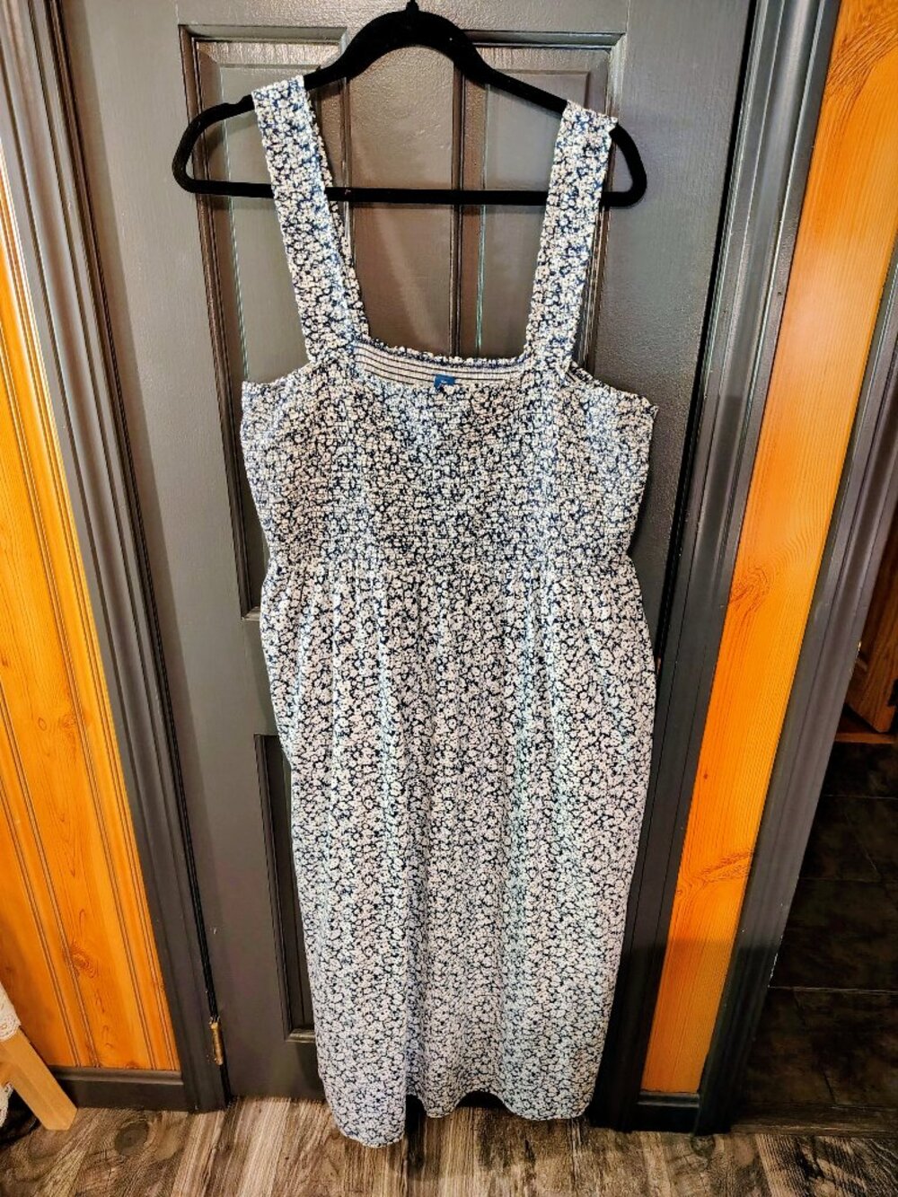 Sundress Blue and White XXL Tall